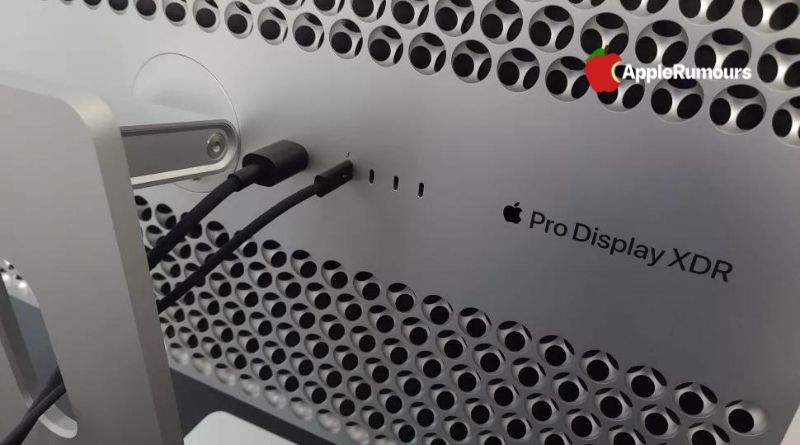 Apple Studio Display vs Pro XDR Display-Ports