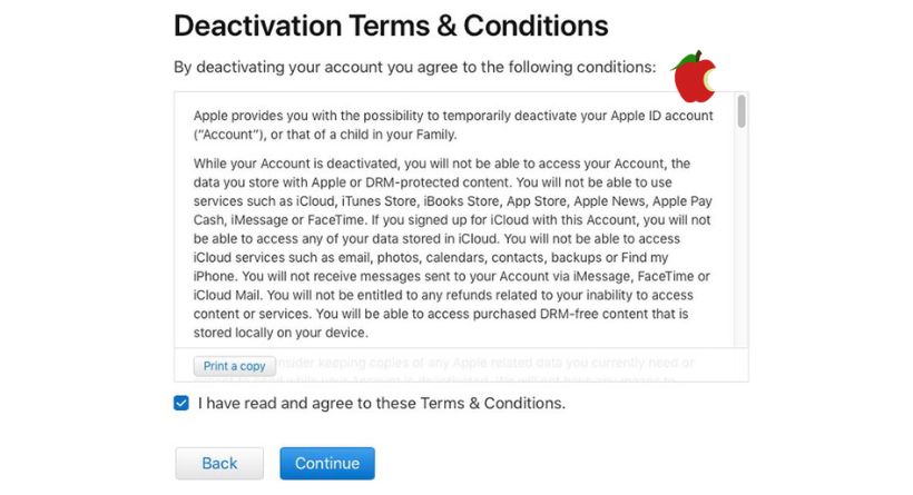 How to Deactivate or Delete Your Apple ID , Account and Data-15