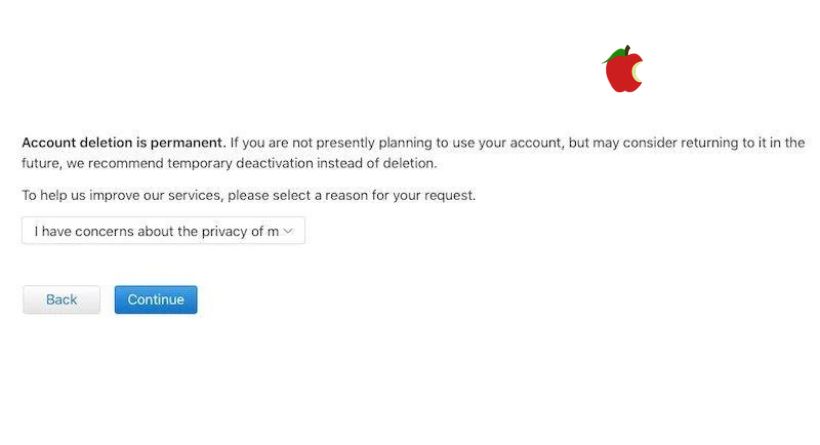 How to Deactivate or Delete Your Apple ID , Account and Data-4