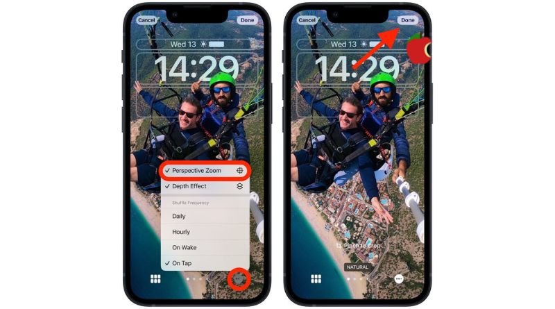 How to Turn Off Lock Screen Perspective Zoom in iOS 16-2