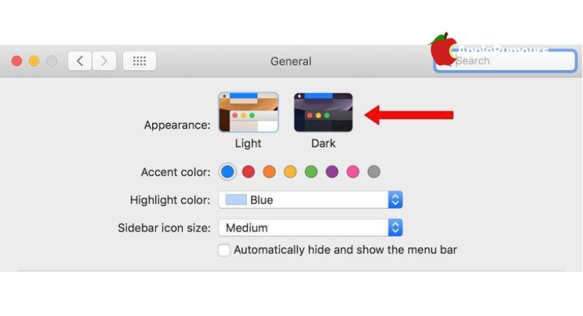 How to turn on Dark Mode on Mac-3