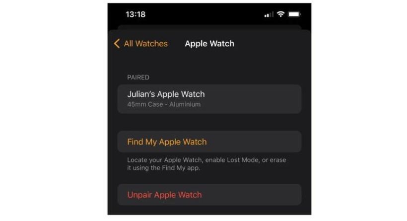 How to connect your old Apple Watch to a new iPhone-3