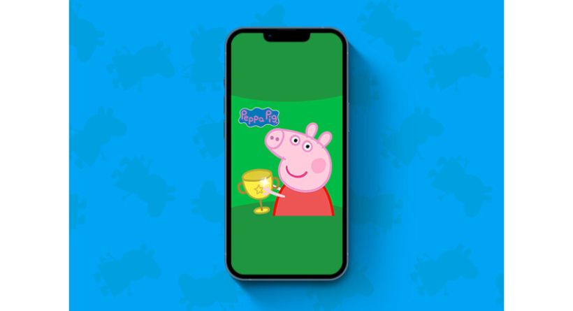 Peppa Pig iPhone wallpapers for kids and adults in 2022-10