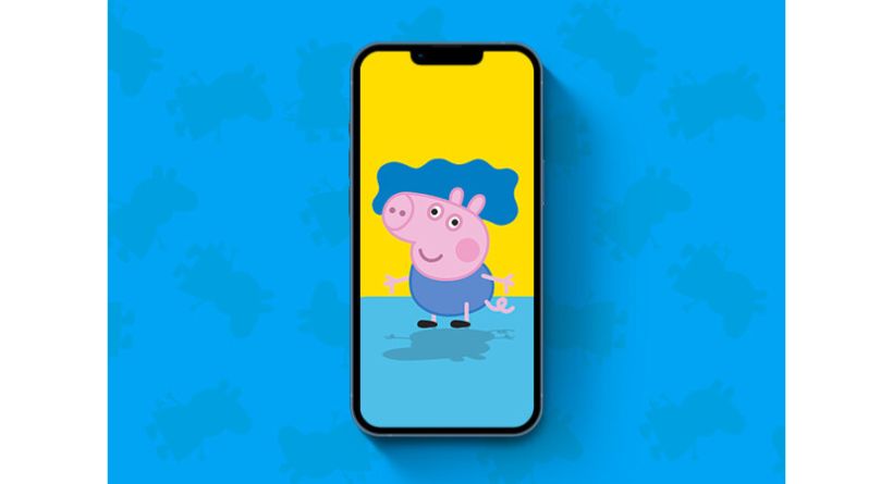 Peppa Pig iPhone wallpapers for kids and adults in 2022-6
