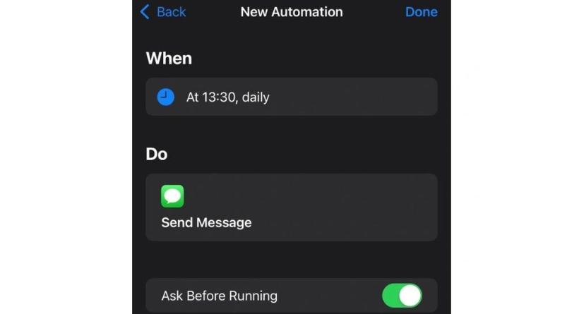 Schedule iPhone text messages to send at a specific time-2