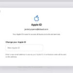 change apple id email