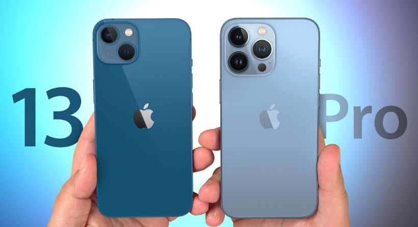 iPhone 13 vs iPhone 13 Pro Display & Design
