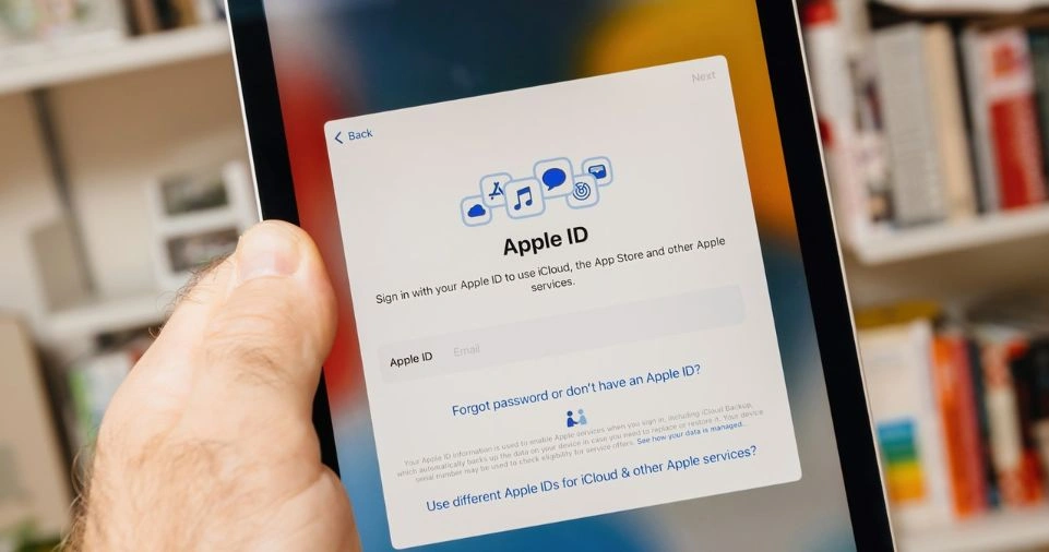 Creating or Logging into Your Apple ID